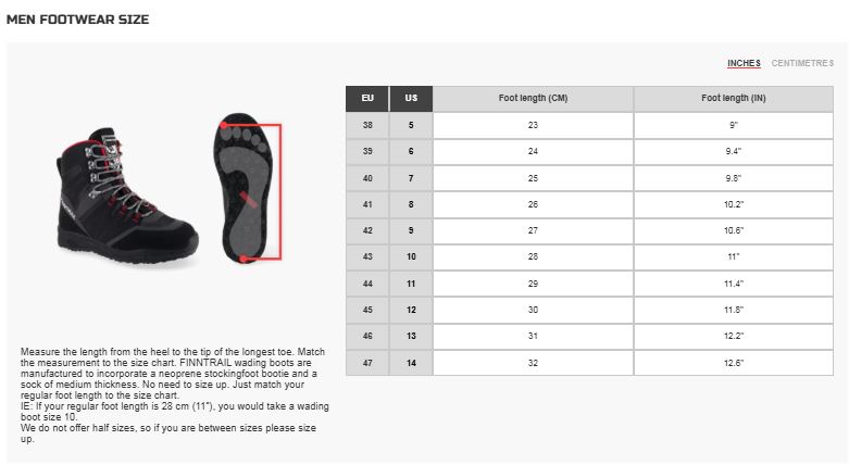 Size guide